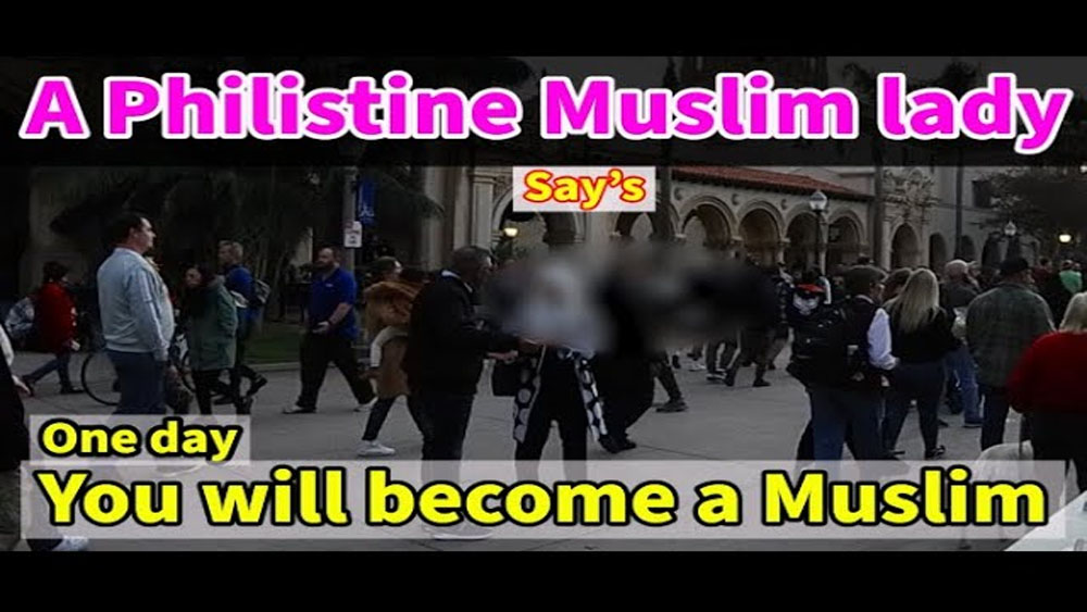 One day you will become a Muslim Says A Philistine Muslim lady/BALBOA PARK